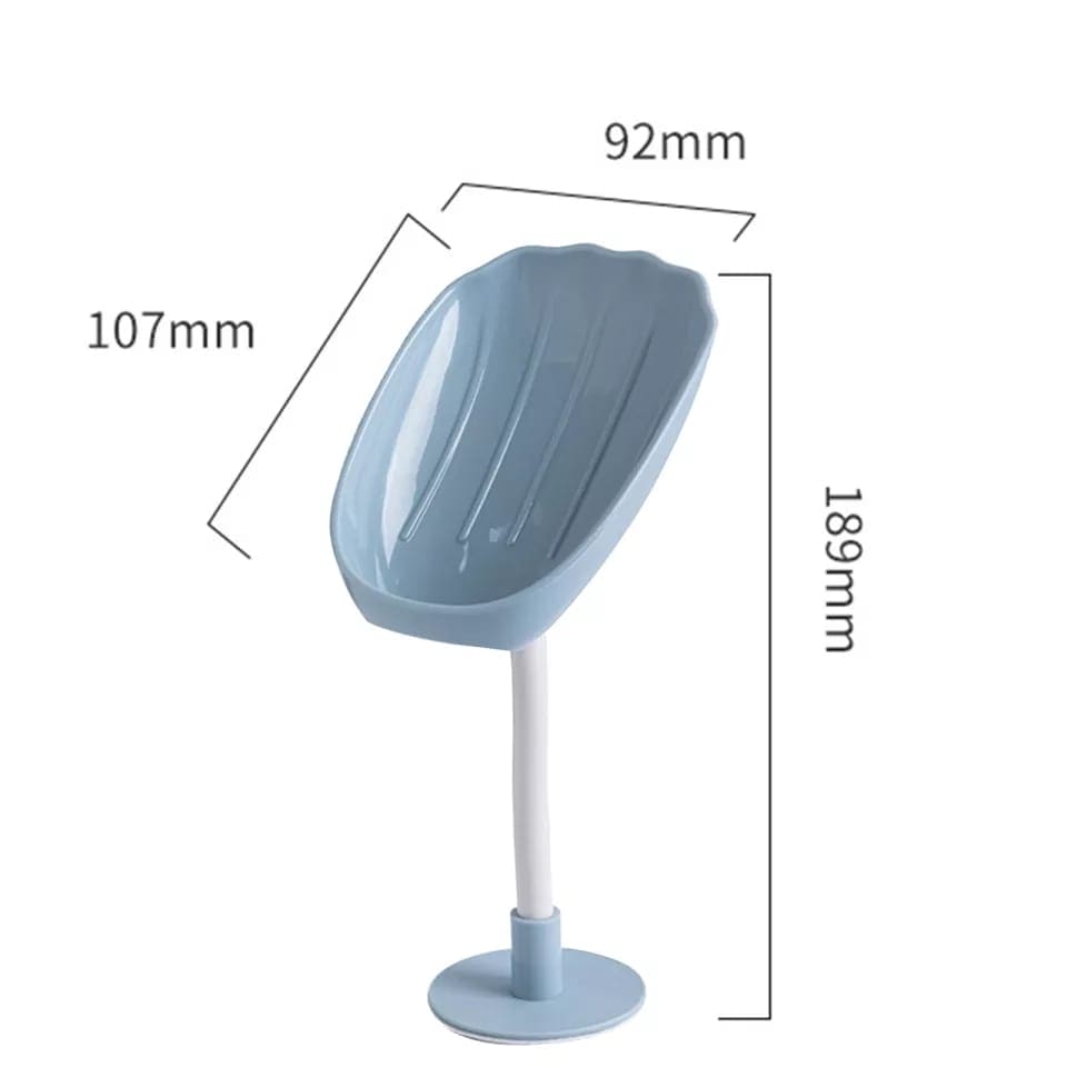 Wall Mounted Sea Shell Soap Holder, Drain Rack Soap Box, Perforated Free Standing Suction Cup, Creative Soap Dish Holder, Self Adhesive Drain Soap Rack, Easy Cleaning Soap Box For Bathroom Wall Mounted Sea Shell Soap Holder, Drain Rack Soap Box, Perforated Free Standing Suction Cup, Creative Soap Dish Holder, Self Adhesive Drain Soap Rack, Easy Cleaning Soap Box For Bathroom